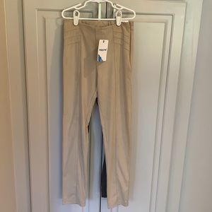 Girls SOFT beautiful leggings-khaki sz 12